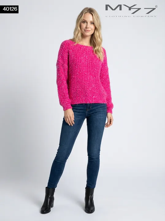 MY77 Pink kötött pulóver – 40126