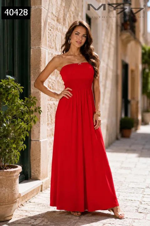 MY77 Piros Maxi Ruha – 40428